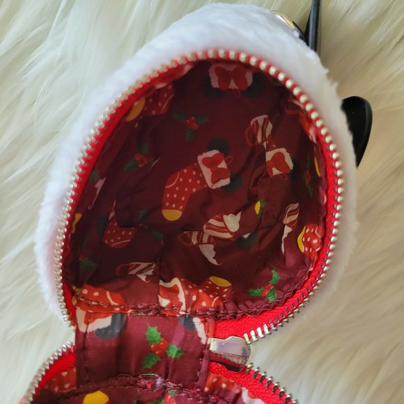 Loungefly Minnie Mouse Stocking Crossbody Bag - Picture 11 of 13